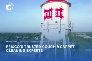 Professional couch, carpet, and rug cleaning in Frisco, TX — eco-friendly, pet-safe solutions by Cleanigy.